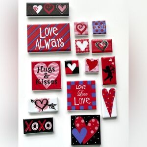 Valentine’s Day Love and Heart Magnets